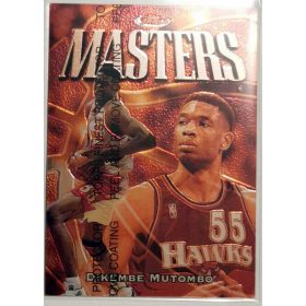 Dikembe Mutombo Topps Finest (244) 1996 kosárlabda kártya