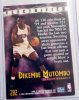 Dikembe Mutombo SkyBox Electrified (282) 1996 kosárlabda kártya