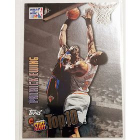   Patrick Ewing Topps Inside Stuff TOP 10 1997 kosárlabda kártya