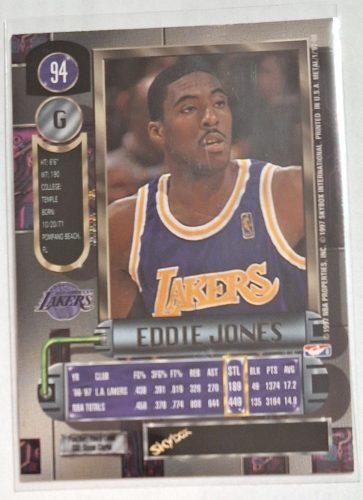 Eddie Jones Metal Universe 1997-1998 kosárlabda kártya