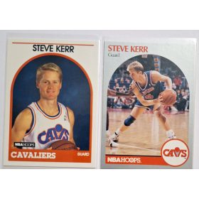 2 db. Steve Kerr retró NBA kosárkártya egyben