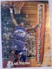 Karl Malone NBA Topps Finest 1996-1997 kosárlabdakártya Show Stopping Effect
