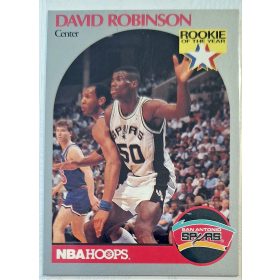   David Robinson NBA Hoops 1990 kosárlabdakártya Rookie of the year