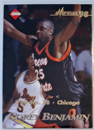 Kobe Bryant / Corey Benjamin NBA Impulse 1997-1998 kosárlabdakártya