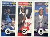 Kobe Bryant / Kevin Garnett / Jermaine O'neal NBA Upper Deck RC Rookie 1996-1997 kosárlabdakártya