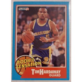 Tim Hardaway NBA Fleer RC Rookie 1990 kosárlabdakártya 