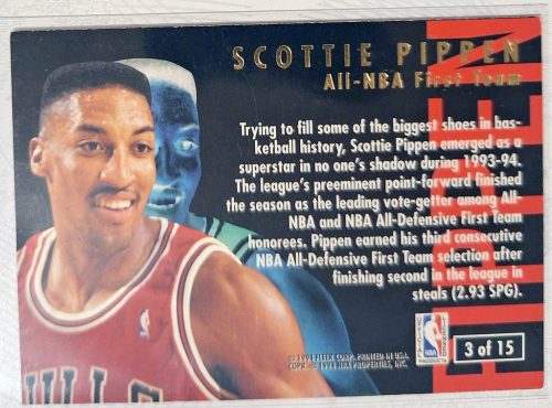 Scottie Pippen NBA Ultra 1994-1995 kosárlabdakártya