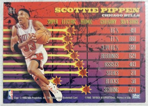 Scottie Pippen NBA Hoops Power 1994-1995 kosárlabdakártya