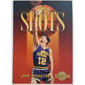 John Stockton NBA SkyBox Sky Shots 1995 kosárlabdakártya