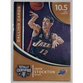   John Stockton NBA Totally Certified 2016-2017 kosárlabdakártya