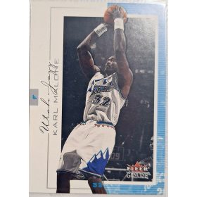 Karl Malone NBA Fleer Genuine 2000 kosárlabdakártya