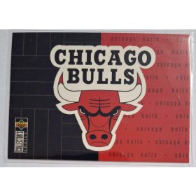   Chicago Bulls Logo NBA Upper Deck 1998 NBA kosárlabdakártya