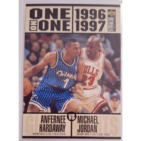   Michael Jordan / Anfernee Hardaway NBA Collectors Choice 1996-1997 kosárlabdakártya One on One