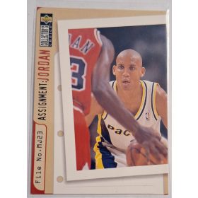   Michael Jordan NBA Collectors Choice Assigment:Jordan (Reggie Miller) 1996 kosárlabdakártya