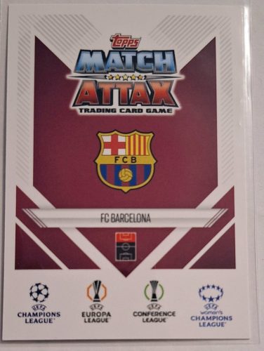 Lamine Yamal Focikártya Match Attax 2024 FC Barcelona Invinciballer