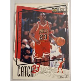  Michael Jordan NBA Collectors Choice Catch 23 1997 kosárlabdakártya (186)