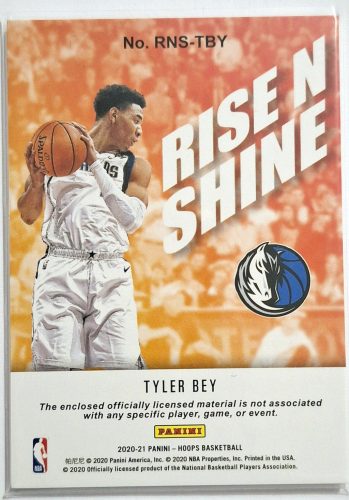 Tyler Bay NBA Memphis Grizzlies Mezdarabos 2020-2021 kosárlabdakártya