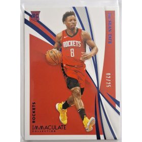   Jae'Sean Tate NBA Immaculate RC számozott (02/25) 2020-2021 kosárlabdakártya