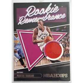   Pascal Siakam NBA Rookie Remembrance Mezdarabos 2021-2022 kosárlabdakártya