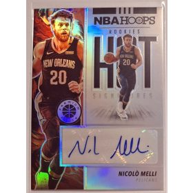   Nicolo Melli NBA Hoop Hot Rookies RC Aláírt 2019-2020 kosárlabdakártya