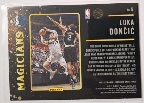 Luka Doncic NBA Donruss Magicians Winter 2021-2022 kosárlabdakártya