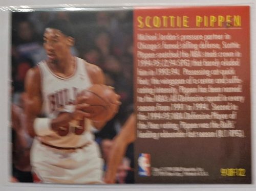 Scottie Pippen NBA Total D 1995  kosárlabdakártya