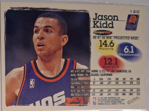 Jason Kidd NBA Hoops 1997-1998 kosárlabdakártya