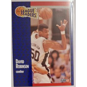   David Robinson NBA Fleer League Leaders 1991 kosárlabdakártya