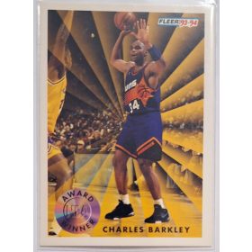   Charles Barkely NBA Fleer Award Winner 1993-1994 kosárlabdakártya
