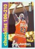 Michael Jordan NBA Collector's Choice Checklist 106-210 1995