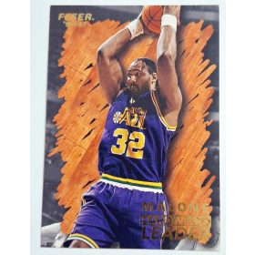   Karl Malone NBA Fleer Hardwood Leader kosárlabdakártya 1996-1997
