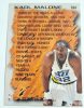 Karl Malone NBA Fleer Hardwood Leader kosárlabdakártya 1996-1997