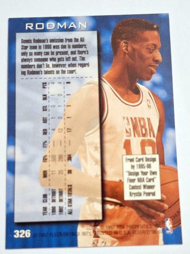Dennis Rodman NBA Fleer All-Star 1996-1997