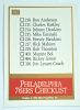 Philadelphia 76ers NBA SkyBox 1990 LOGÓ Kosárlabdakártya