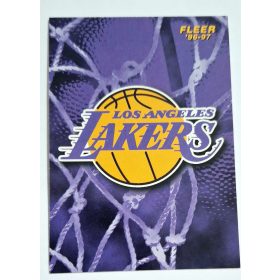   Los Angeles Lakers NBA Fleer 1996-1997 LOGÓ Kosárlabdakártya