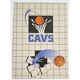 Cleveland Cavaliers NBA Fleer 1995 LOGÓ Kosárlabdakártya