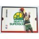 Seattle Supersonics Shawn Kemp NBA Fleer 1992 LOGÓ Kosárlabdakártya