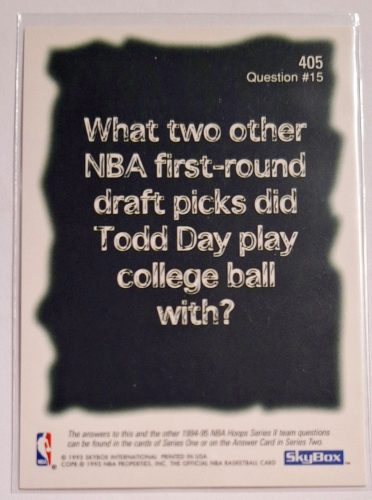 Milwaukee Bucks NBA SkyBox LOGÓ Kosárlabdakártya 1995