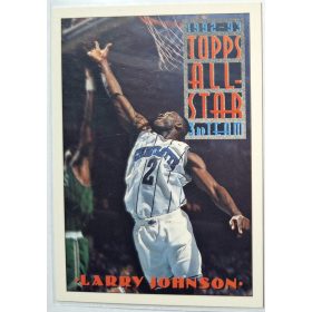   Larry Johnson NBA Topps All-Star Third Team Kosárlabdakártya 1992-1993