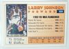 Larry Johnson NBA Topps All-Star Third Team Kosárlabdakártya 1992-1993