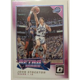 John Stockton NBA Optic Retro Series Kosárlabdakártya 2018