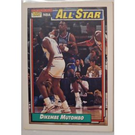   Dikembe Mutombo NBA Topps NBA All-Star RC Rookie Kosárlabdakártya 1992