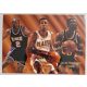 Mithc Richmond/Rod Strickland/David Robinson Team Leaders Fleer NBA Kosárlabdakártya 1995
