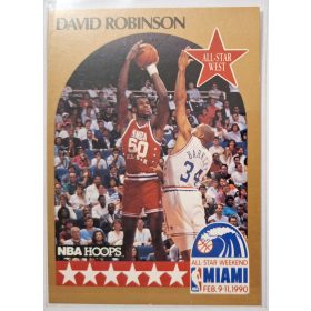   David Robinson 1992 All-Star Weekend NBA Hoops Kosárlabdakártya 1990