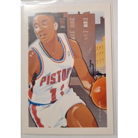 Isiah Thomas Hoops NBA Kevin Conran Kosárlabdakártya 1991