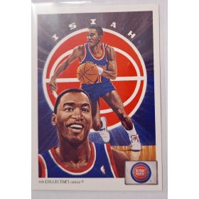   Isiah Thomas The Collectors Choice NBA Alan Studt Kosárlabdakártya 1991