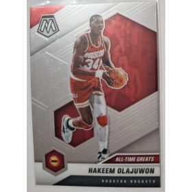   Hakeem Olajuwon Mosaic All-Time Greatest NBA Kosárlabdakártya 2021