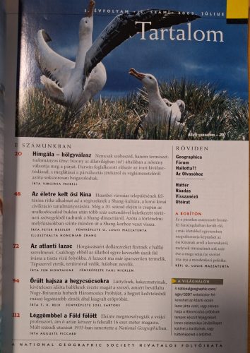 National Geographic ismeretterjesztő magazin 2003.Július