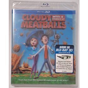   Cloudy Meatballs (Derült égből fasírt) 3D Blue Ray lemez, bontatlan