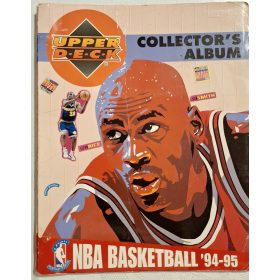   Upper Deck NBA kosárlabdakártya berakó album 1994/1995 (Michael Jordan) (II.)
